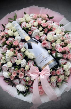 Raffaello Rose-White mit Moët