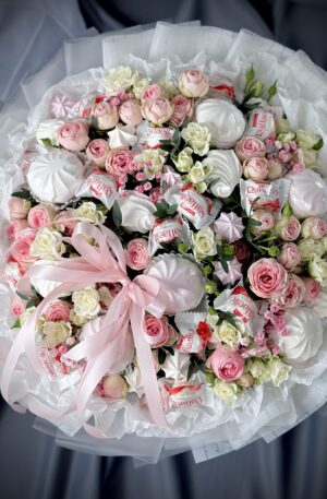 Raffa mit Zefir Rose White